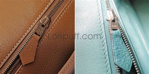 hermes zipper fake|are hermes bags genuine.